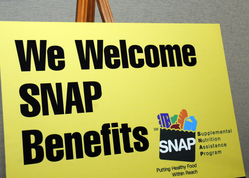 State loads partial benefits onto food assistance cards and plans to add the rest later
