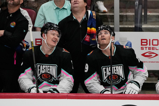 US hockey announces initial 6 players for 2026 Milan Olympics