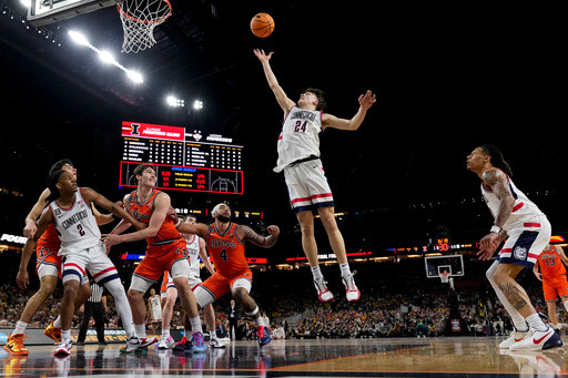 Freshmen Braylon Mullins and Keaton Wagler shine as others struggle in UConn’s win over Illinois