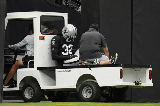 Raiders safety Lonnie Johnson Jr. suffered broken leg in mock game, AP source says
