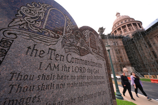 New Texas law will require Ten Commandments to be posted in every public school classroom