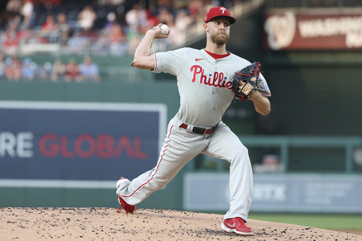 Phillies’ Zack Wheeler has surgery to remove blood clot in upper right arm