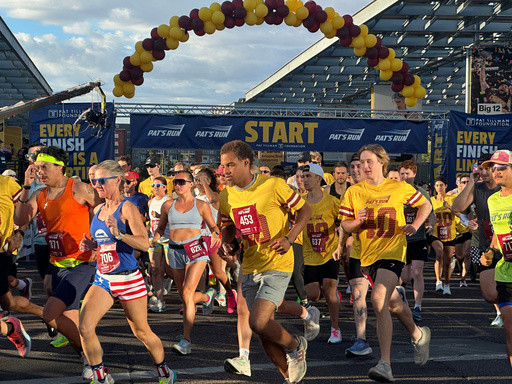 Tillman Scholars make connections with each other and the community at annual Pat’s Run