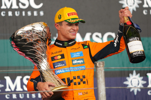 Lando Norris will tie McLaren record with 150th start at Las Vegas Grand Prix