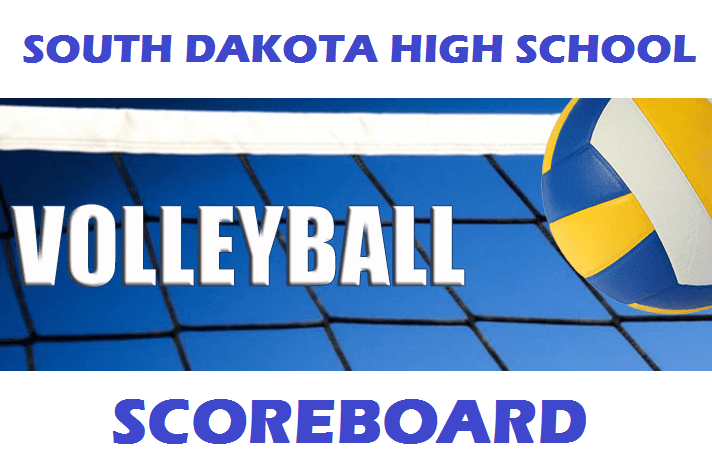 South Dakota Prep Volleyball Scores for Thursday, August 27