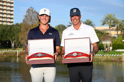 Matt Kuchar lost his father in February and ends the year with emotional PNC victory with his son