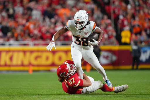 Nix’s late TD pass and stand by Broncos defense finishes off 20-13 win over Chiefs