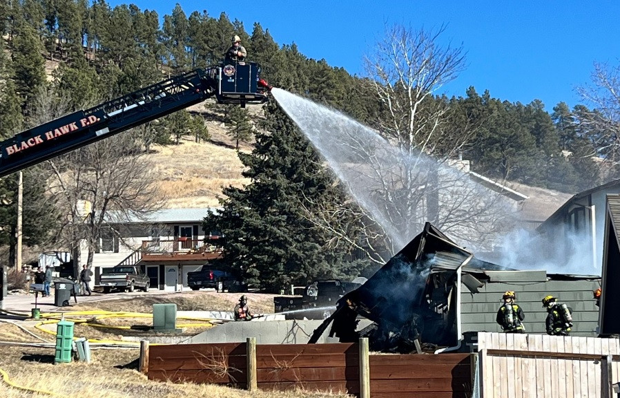 Fire heavily damages home in Piedmont Wednesday