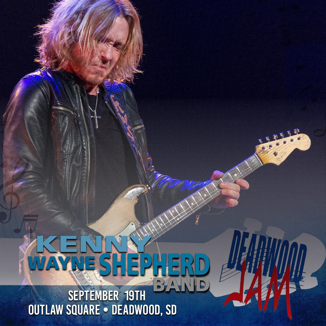Kenny Wayne Shepherd Is Coming to Deadwood, and It’s Free