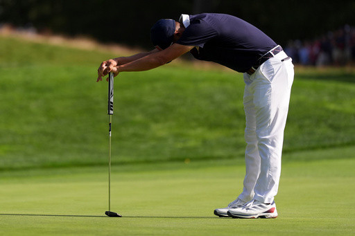 In rematch vs. ‘Fleetwood Mac,’ US Ryder Cup pairing of English and Morikawa gets the same result