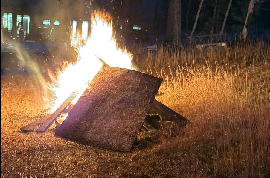 Deadwood fire responds to unauthorized blaze Tuesday