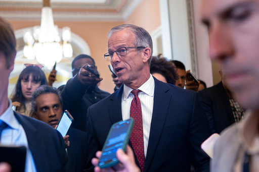 Senate Republicans head to White House amid stalemate on shutdown