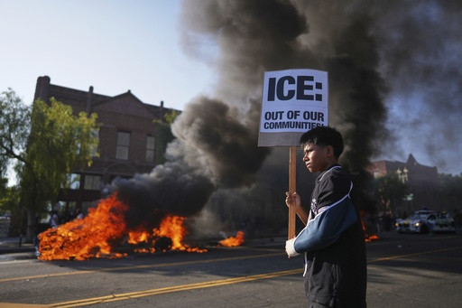 California official criticized for appearing to call on gangs to intervene in immigration raids