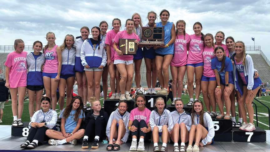 Stevens Girls Capture State Championship at State Track & Field Meet – from Coach Hendry