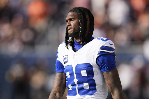With CeeDee Lamb injuring his ankle, Cowboys’ offense stalls in loss to Bears