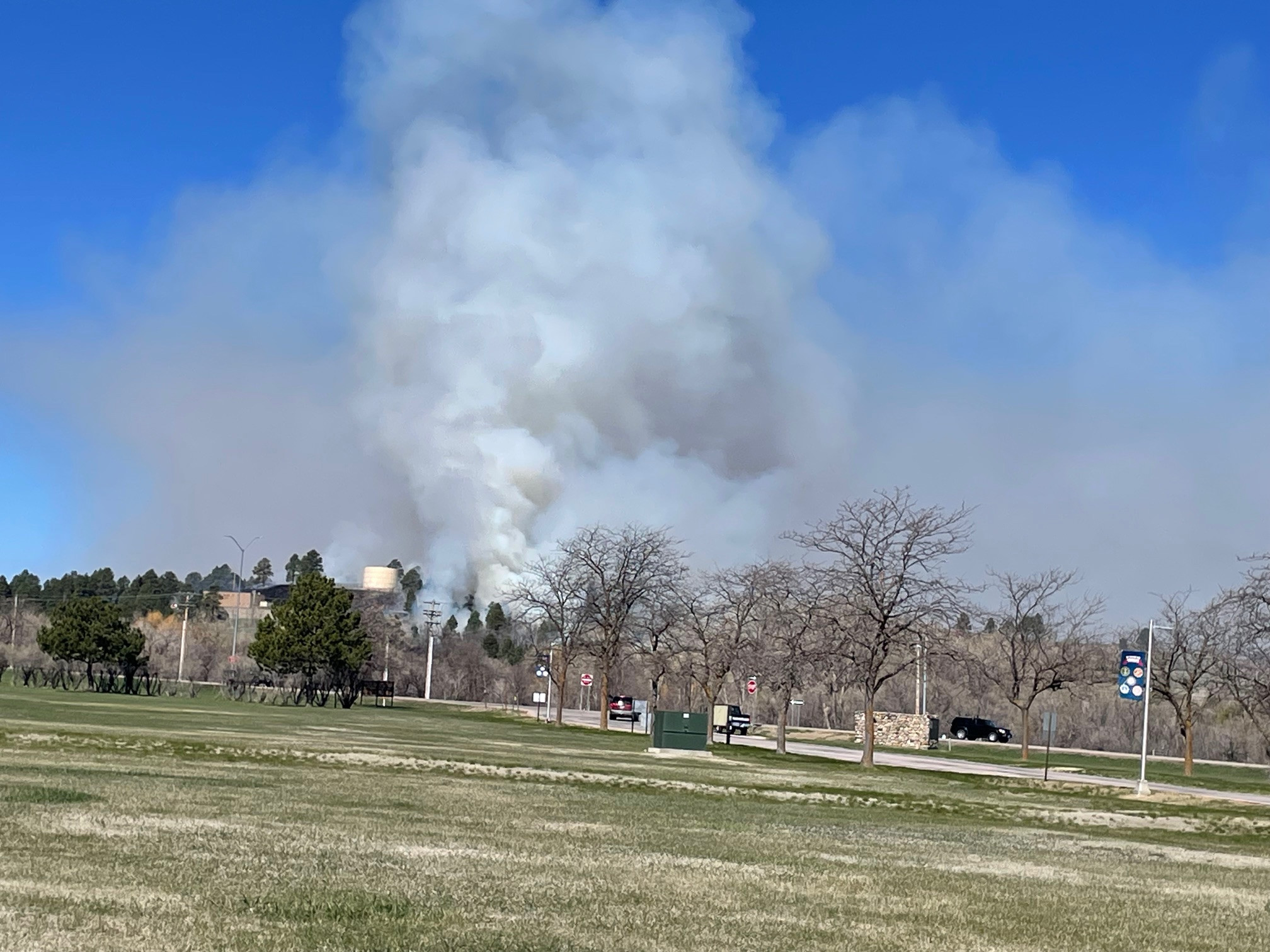 BLM conducting prescribed burns outside Sturgis Tuesday