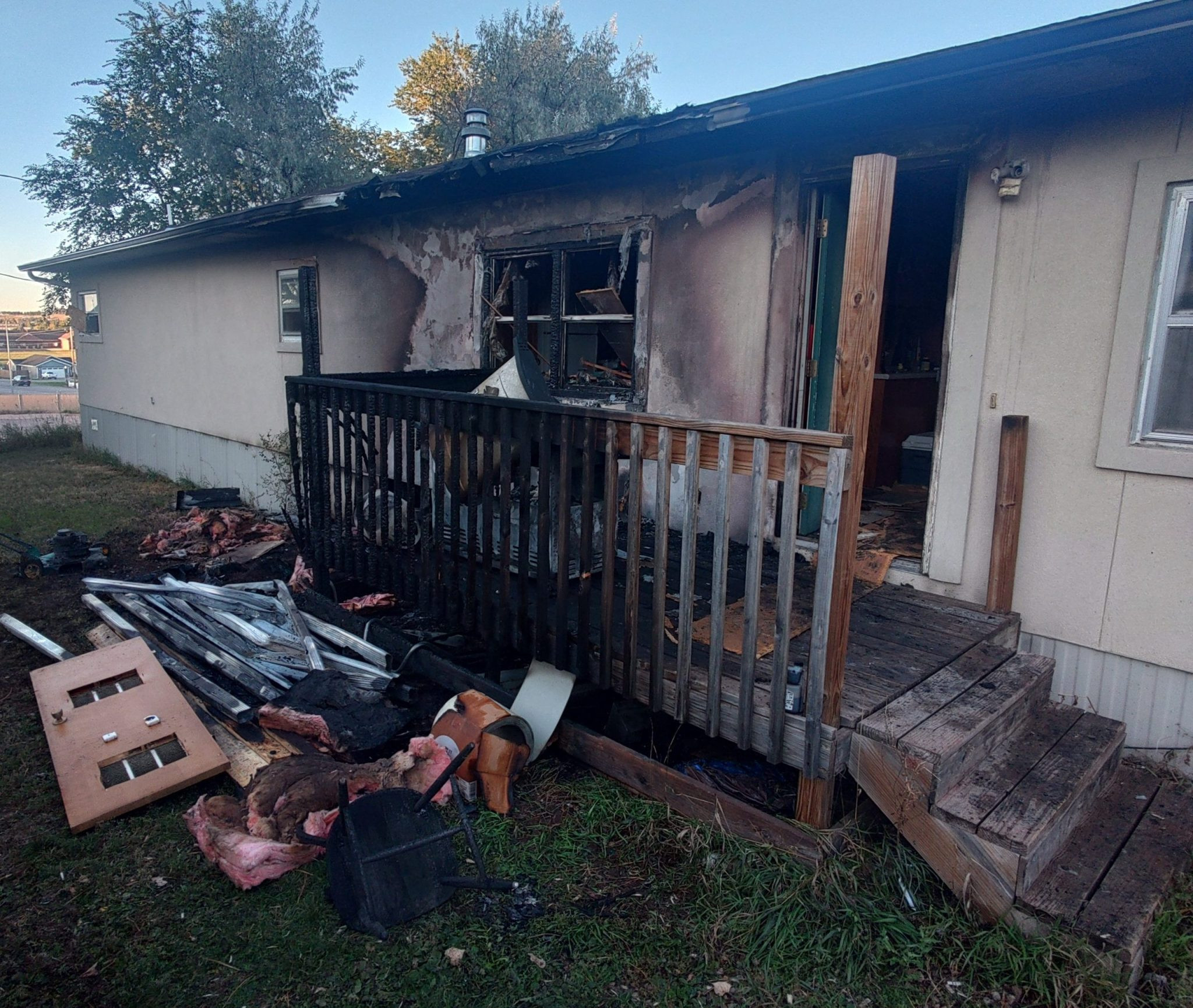 Structure Fire Held to a Single Alarm