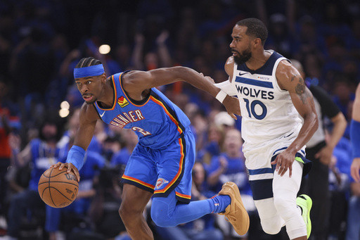 Timberwolves come home in a big hole dug by the relentless Thunder and their poise, precision