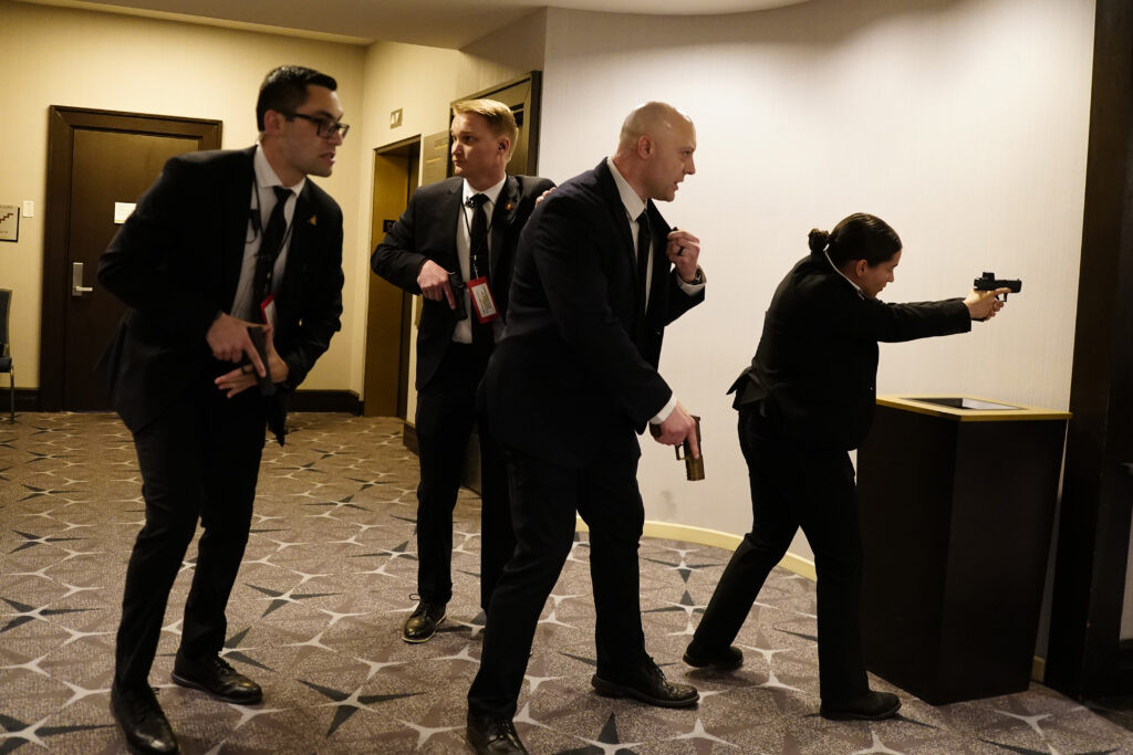 Trump uninjured after gunfire at Washington press dinner; suspect in custody