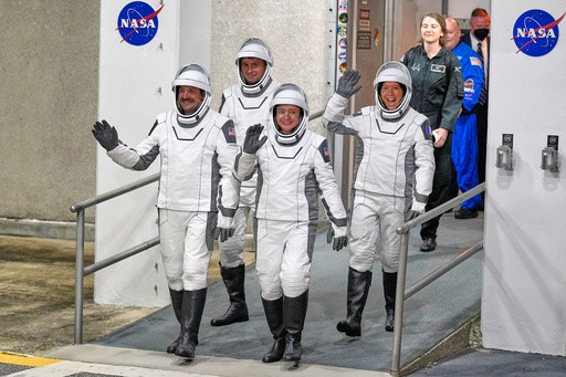 New astronauts launch to the International Space Station after medical evacuation