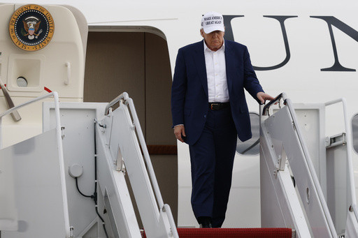 President Donald Trump hints at an announcement in the ‘next two days’ on Iran nuclear talks
