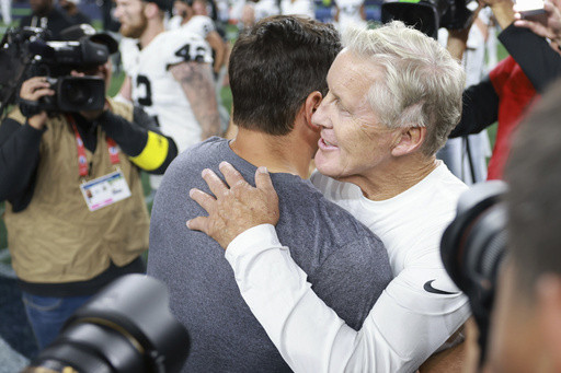 Raiders tie Seahawks 23-23 in Pete Carroll’s Seattle return