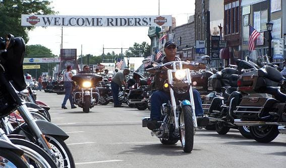 Temporary Traffic Devices and Speed Reductions to be Placed During Sturgis Motorcycle Rally