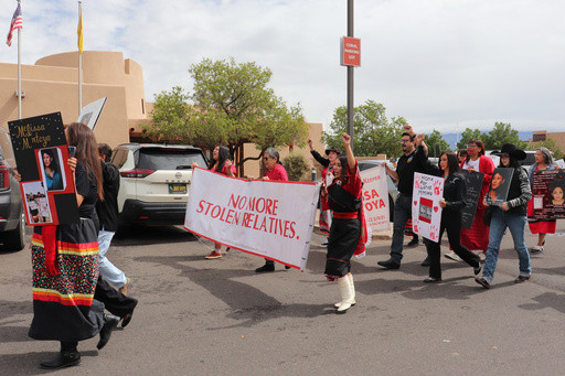 Indigenous people honor and raise awareness for relatives who are missing or have been killed