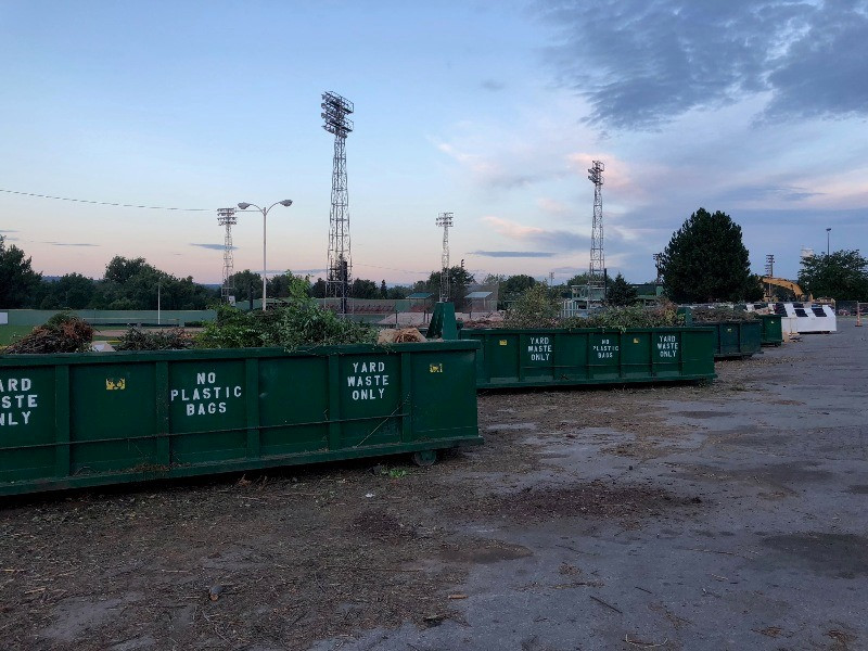 Containers To Be Removed At Fitzgerald Stadium Disposal Site For Junior Legion State Tournament