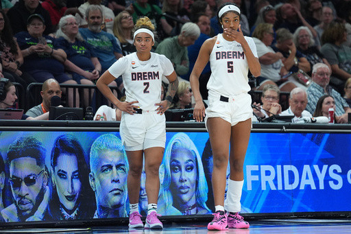 Angel Reese is enjoying first season in Atlanta as her double-doubles are helping Dream earn wins