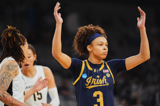 Notre Dame’s Hannah Hidalgo breaks NCAA single-season steals record in March Madness game
