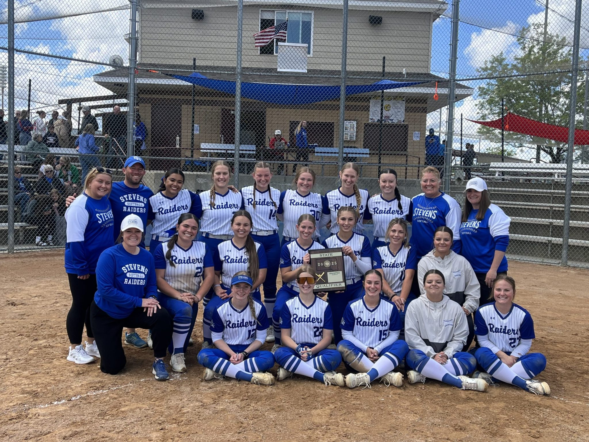 Stevens Softball Qualify for State After Beating Tea