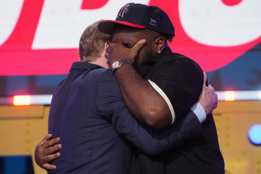Kayden McDonald’s long wait in the NFL draft green room ends with tears and a new job in Houston