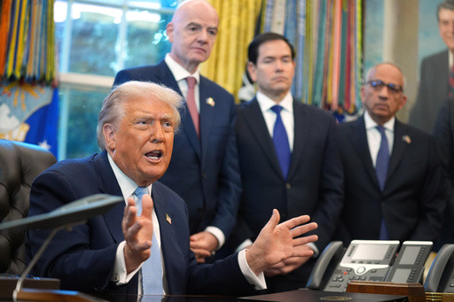 Trump floats possible talks with Venezuela but leaves military action on the table