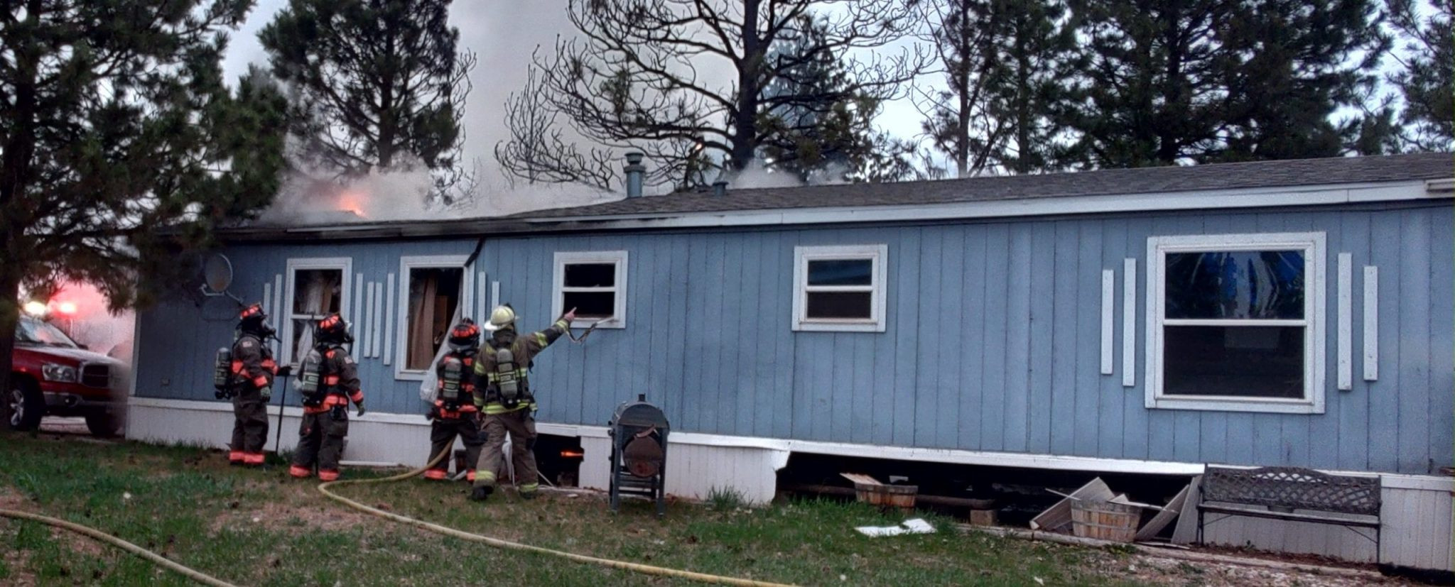Black Hawk Structure Fire Escalates to Two Alarms