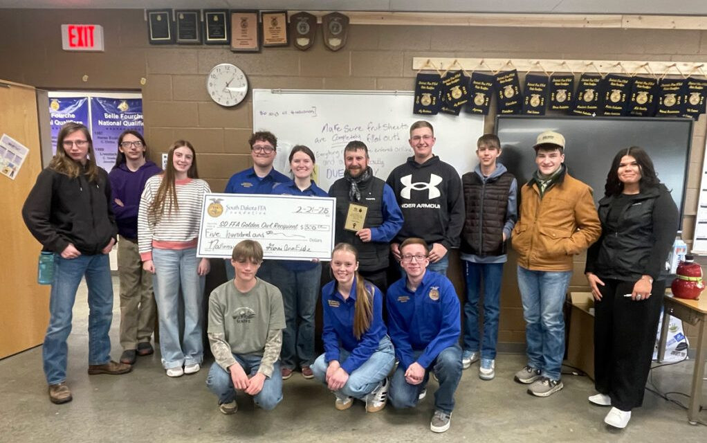 Belle Fourche ag teacher finalist in FFA Golden Owl Award