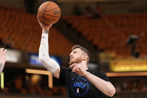 Hartenstein back in starting lineup for Thunder for Game 4 of the NBA Finals vs. Indiana
