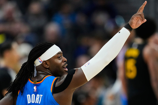 Shai Gilgeous-Alexander scores 30 points as Thunder beat short-handed Warriors 131-94