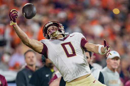 Duce Robinson, one of ACC’s top receivers, announces his return to Florida State in 2026