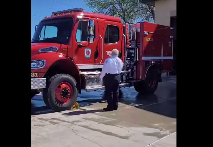 Ceremony held for new Rapid City Fire Truck