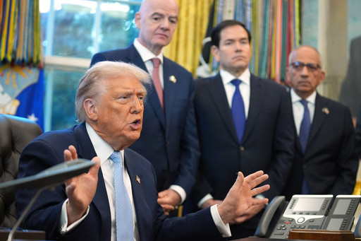 Trump’s immigration message is colliding with his welcome to World Cup fans