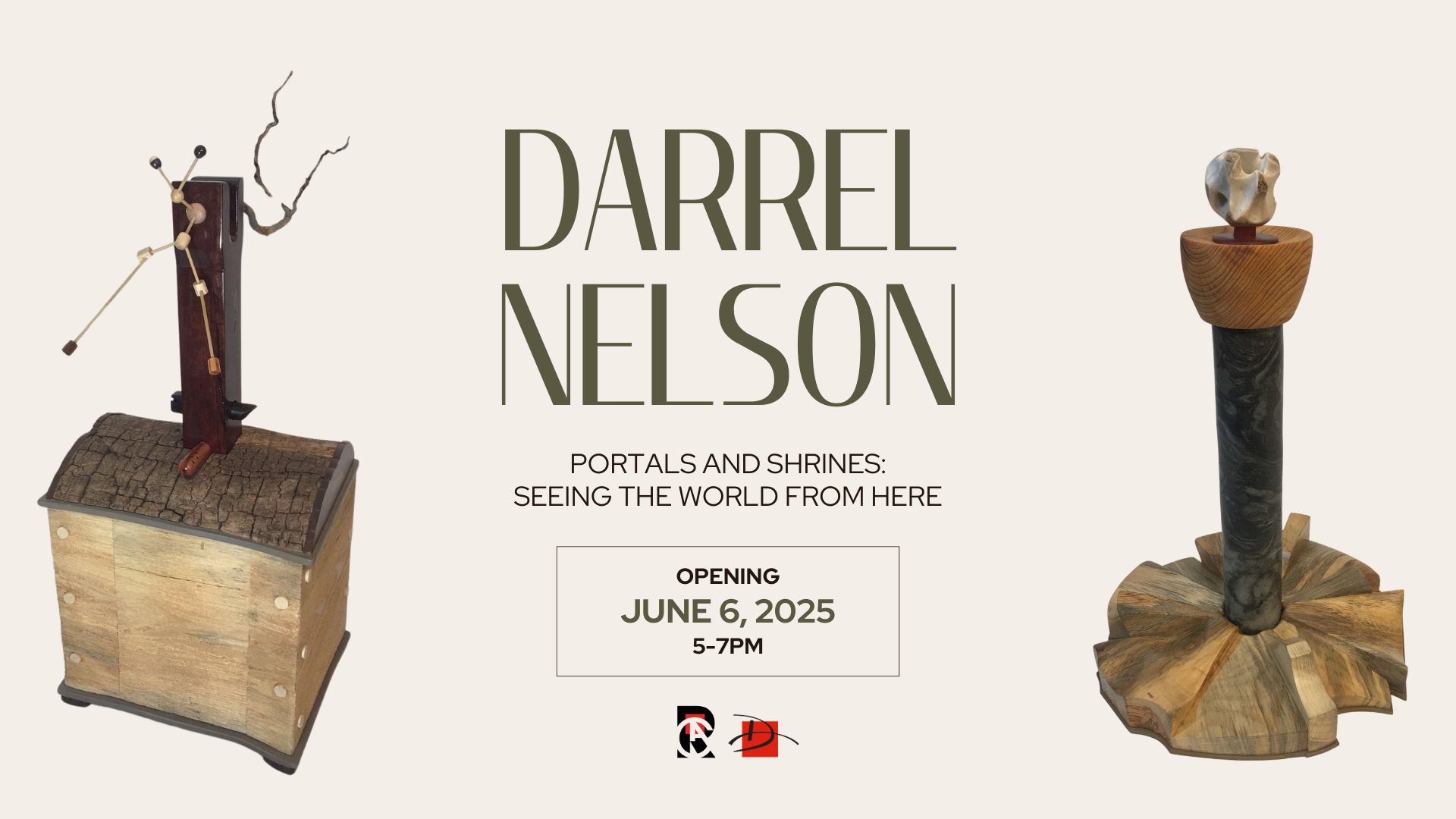 Portals and Shrines: Seeing the World From Here by Rapid City artist Darrel Nelson opens June 6