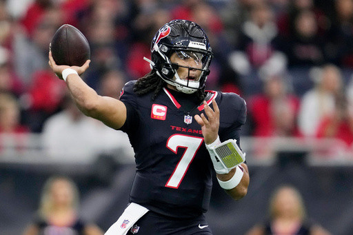 C.J. Stroud leads Texans to 6th straight win, 40-20 over Cardinals