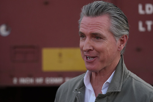 Gov. Gavin Newsom takes heat from Republicans and LGBTQ+ lawmakers during book tour