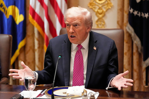 President Donald Trump drops the F-bomb before the cameras. It wasn’t the first time