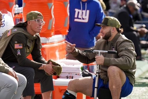 Injured Giants running back Cam Skattebo defends his WWE ‘Monday Night Raw’ appearance