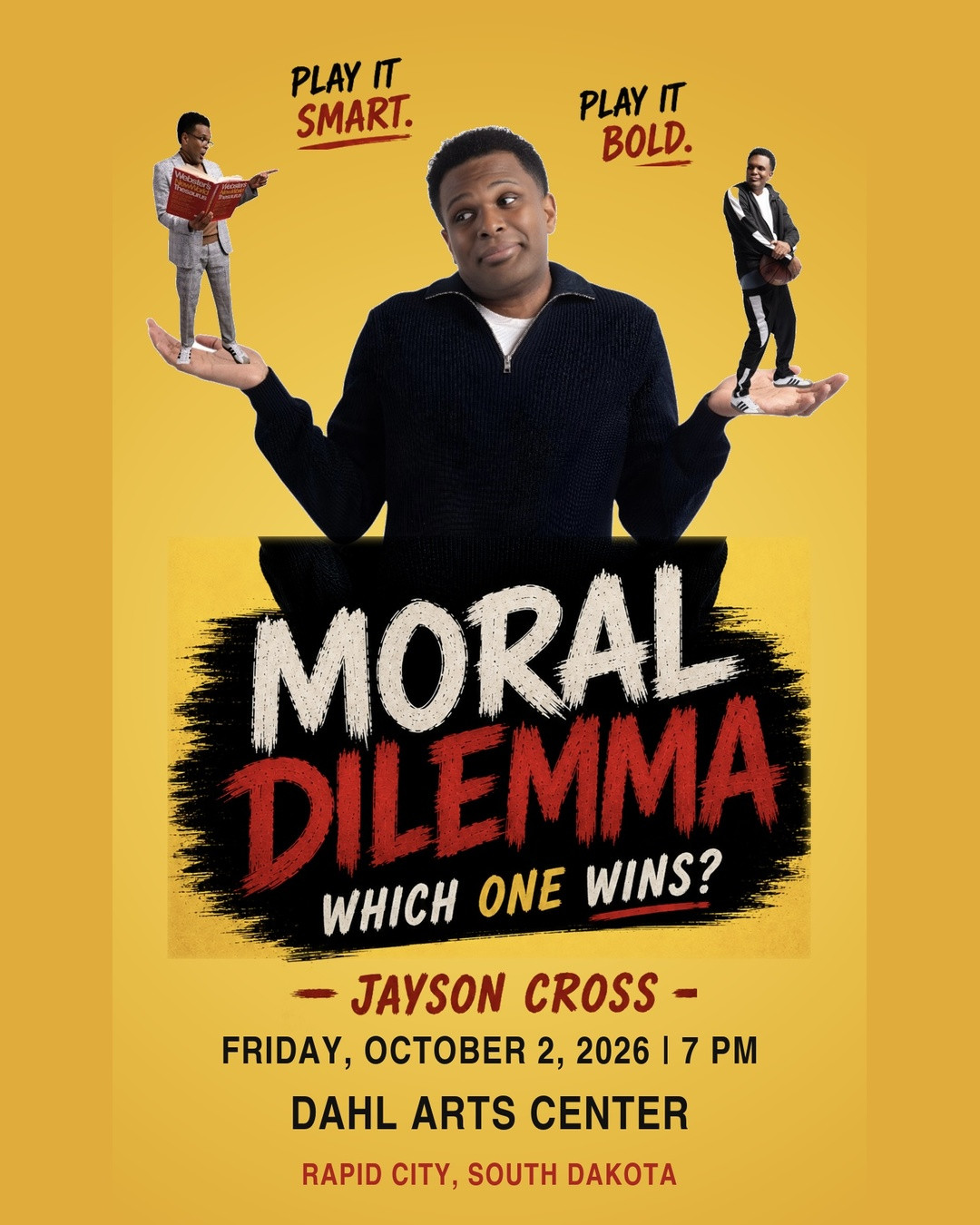 Jayson Cross Brings ‘Moral Dilemma’ Comedy Tour to Rapid City