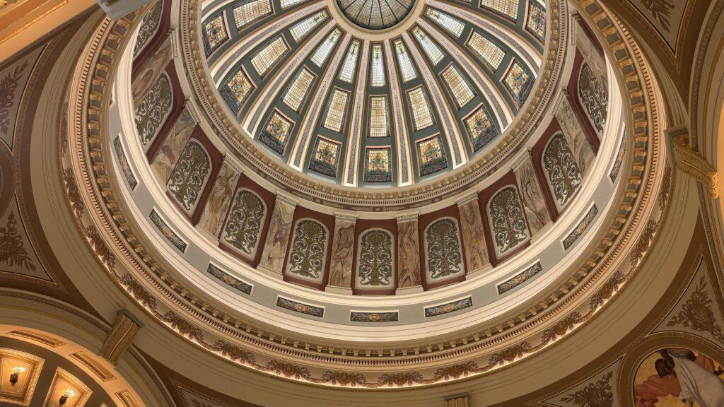 ‘Night and day’ difference revealed after restoration in South Dakota Capitol rotunda