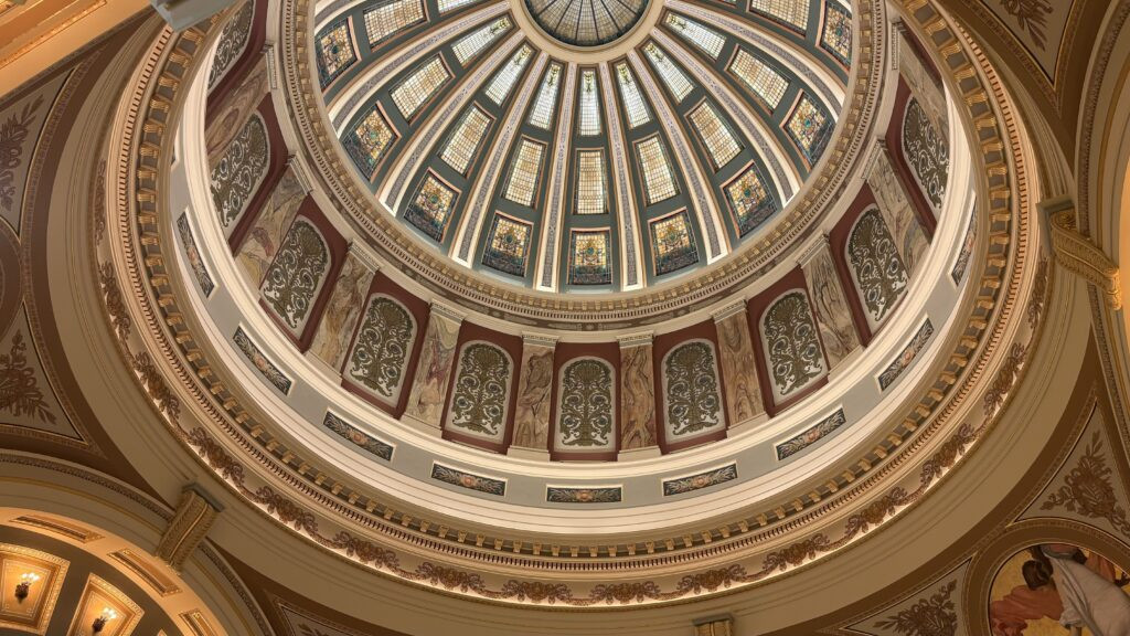 ‘Night and day’ difference revealed after restoration in South Dakota Capitol rotunda