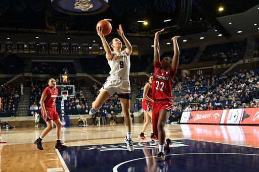 No. 1 UConn handles No. 20 Louisville 79-66 in opening game moved due to government shutdown